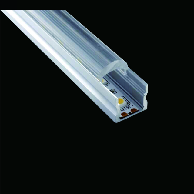 W17.1mm*H20mm (Ancho interior 12.2mm) Perfil de aluminio LED Ángulo de haz de 30°